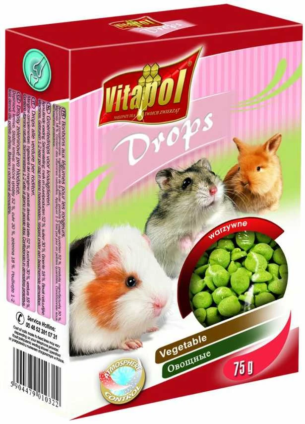 Vitapol lašeliai graužikams su daržovėmis 75g