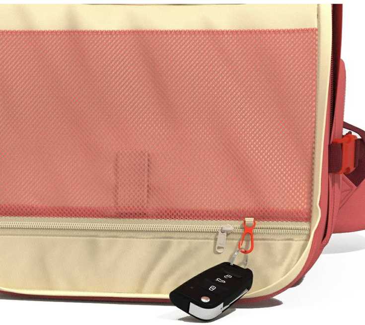 Cabinzero Classic Pro 42l kelioninis kuprinė, persikų slėnis