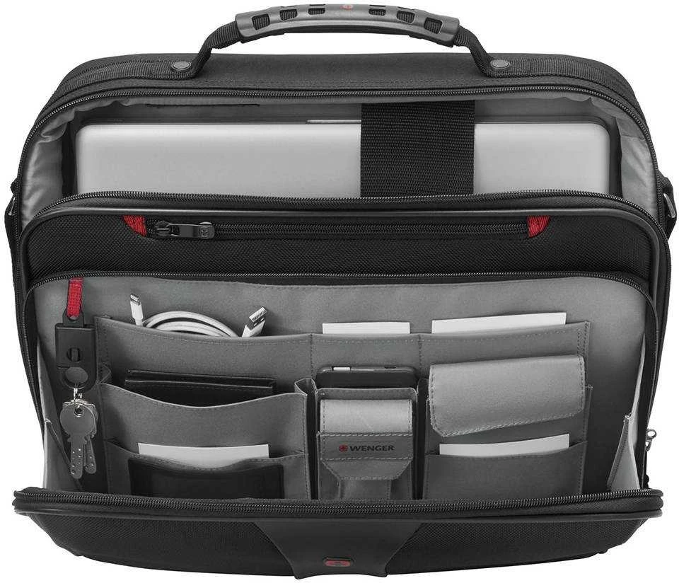 Bag for laptop WENGER legacy 600647 (16", juodos spalvos)