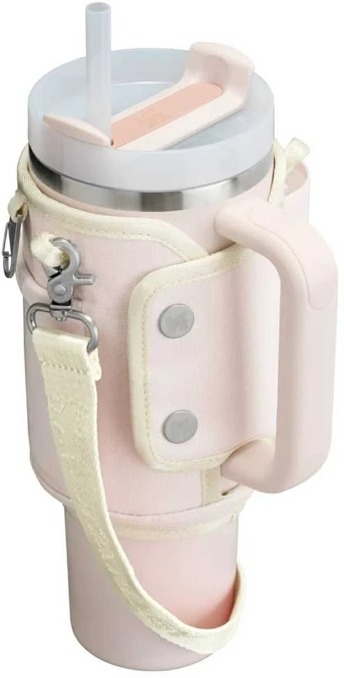 Gertuvės krepšys su kišenėmis Stanley All-Day Quencher Carry-All 1,18 L - rožinio kvarco spalvos