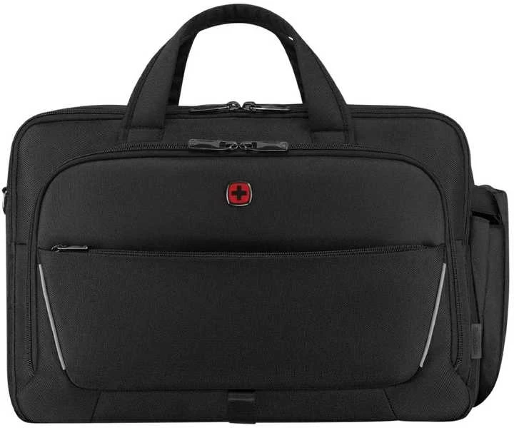 WNG Wenger Meteor Brief 16 – 17” Nešiojamas kompiuteris Briefcase with Planšetė Pocket Juodas (653498)