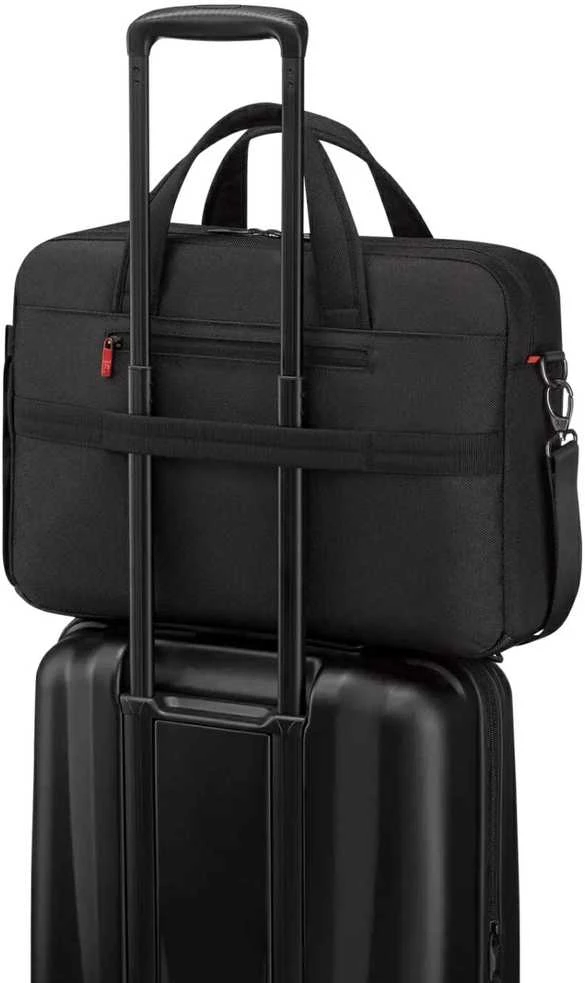 WNG Wenger Meteor Brief 16 – 17” Nešiojamas kompiuteris Briefcase with Planšetė Pocket Juodas (653498)