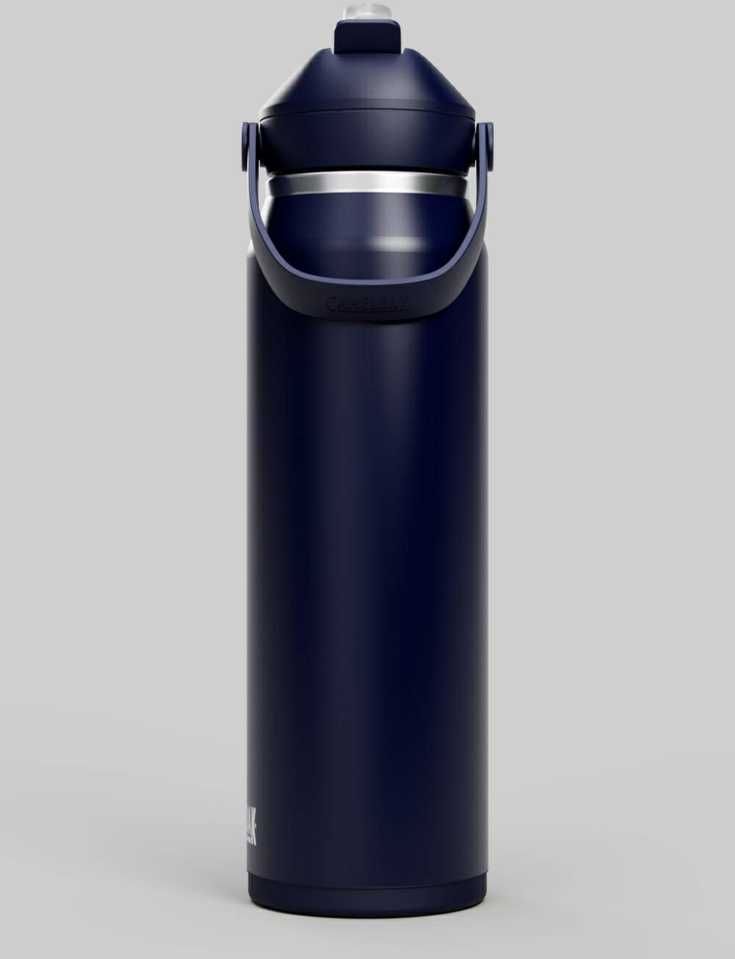 Camelbak Thrive Flip Straw Termo butelis 950 ml, nerūdijantis plienas, tamsiai mėlynas