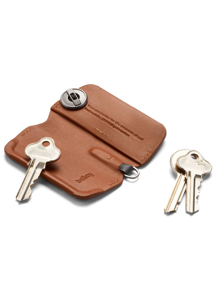 Bellroy Key Cover 3rd ed. - skórzane etui na klucze (caramel)