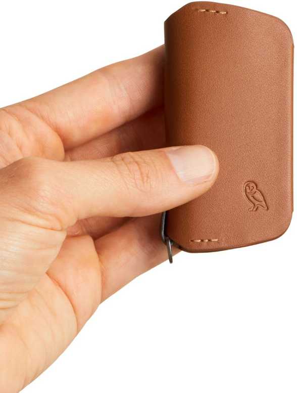 Bellroy Key Cover 3rd ed. - skórzane etui na klucze (caramel)