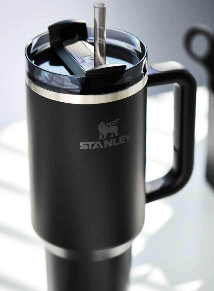 Gertuvė Stanley Quencher H2.O Tumbler 1.18L - Juoda Tonal
