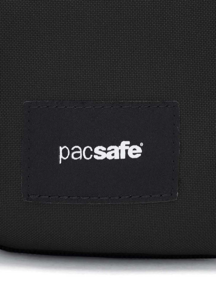 Rankinė per petį „Pacsafe GO“ – su apsauga nuo vagysčių, juoda