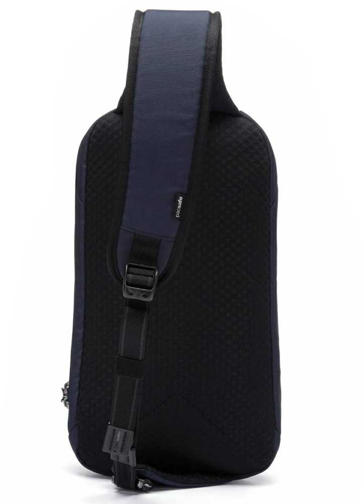 Kuprinė per petį Pacsafe Vibe su RFID apsauga nuo vagystės, tamsiai mėlyna