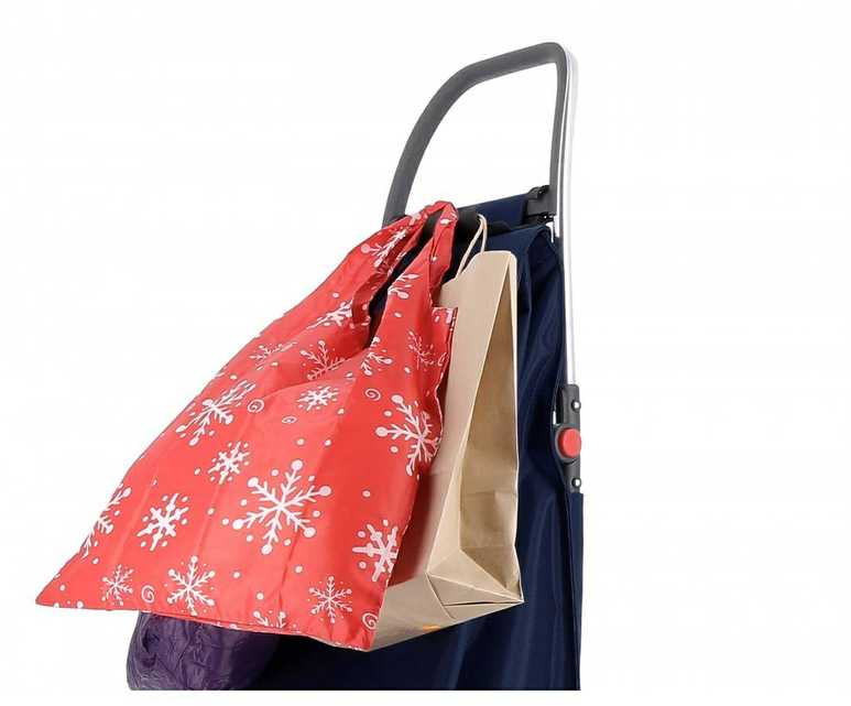 Rolser I-max Tweed 6l vežimėlis su 6 ratais, laiptams, 43l, tamsiai mėlynas