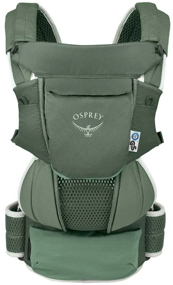 Osprey Poco™ minkšta nešioklė vaikui Turistinė nešioklė Žalias