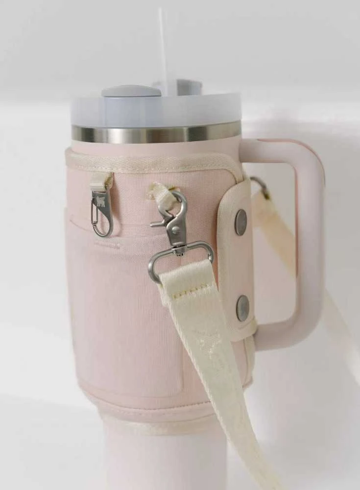 Gertuvės krepšys su kišenėmis Stanley All-Day Quencher Carry-All 1,18 L - rožinio kvarco spalvos