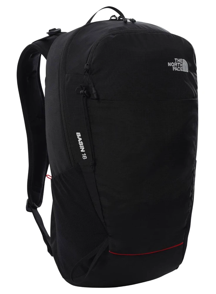 The North Face „Basin 18L“ kuprinė: spalva – juoda