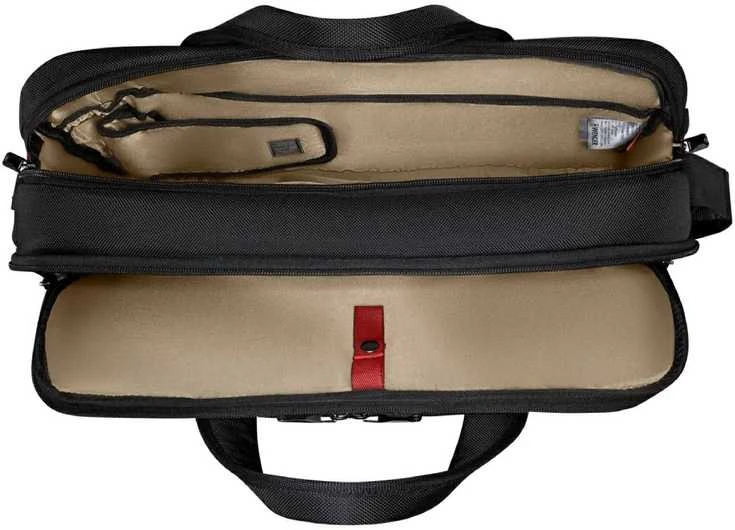 WNG Wenger Meteor Brief 16 – 17” Nešiojamas kompiuteris Briefcase with Planšetė Pocket Juodas (653498)