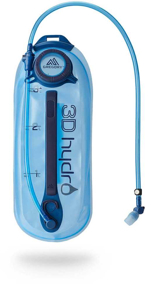 Bukłak na wodę Gregory 3D Hydro 3L Reservoir - mėlynas