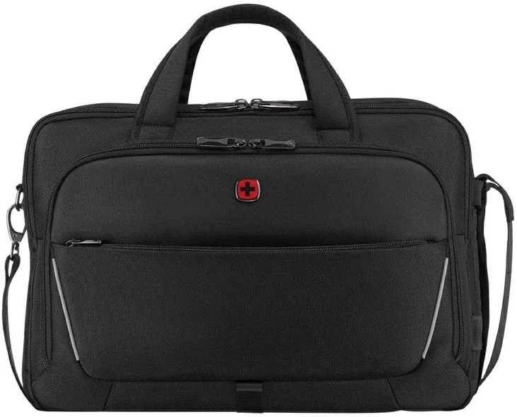 WNG Wenger Meteor Brief 16 – 17” Nešiojamas kompiuteris Briefcase with Planšetė Pocket Juodas (653498)