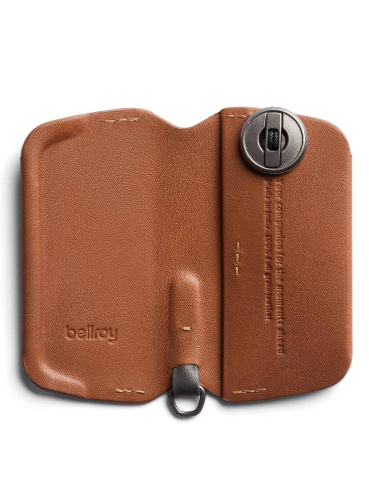 Bellroy Key Cover 3rd ed. - skórzane etui na klucze (caramel)