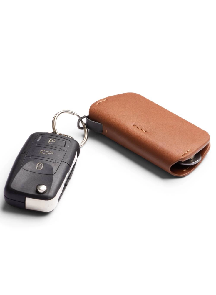 Bellroy Key Cover 3rd ed. - skórzane etui na klucze (caramel)
