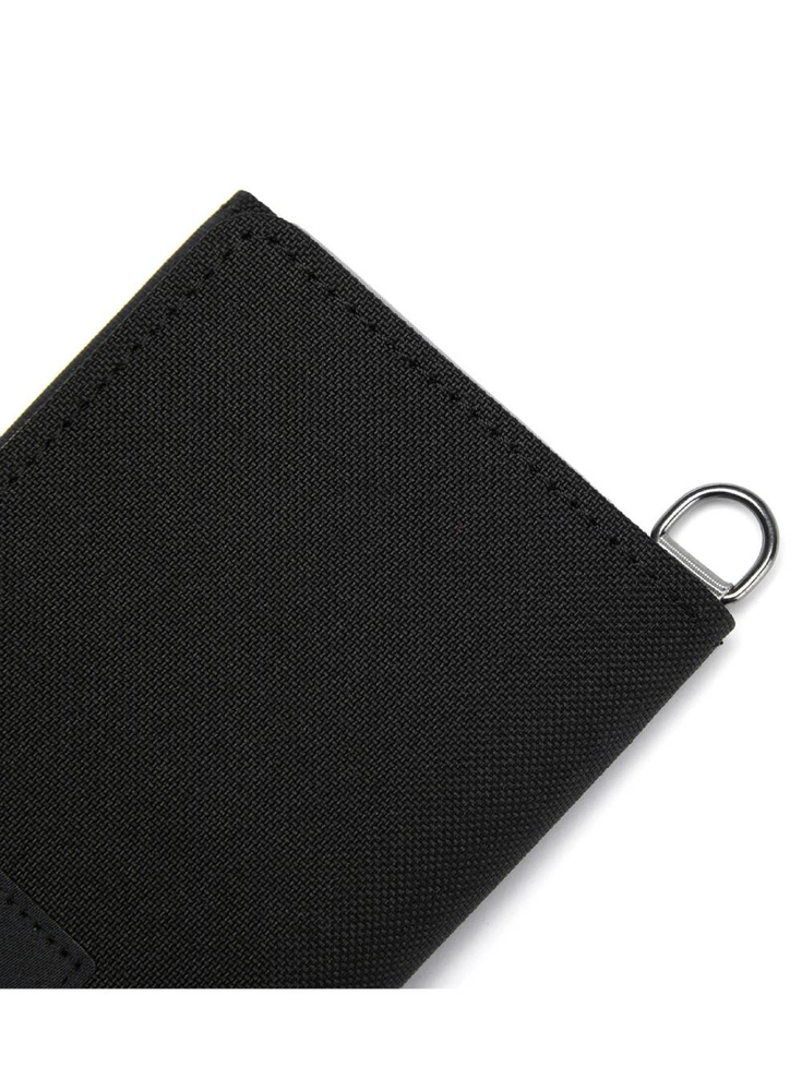 „Pacsafe“ RFID sulankstoma piniginė – juoda