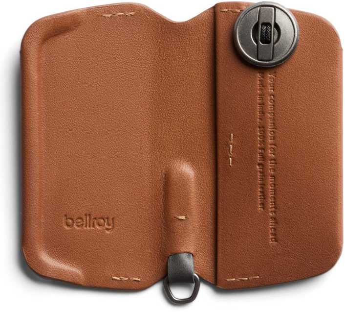 Bellroy Key Cover 3rd ed. - skórzane etui na klucze (caramel)