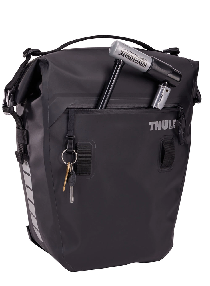 Krepšys ant bagažinės Thule Shield Pannier 22L juodas