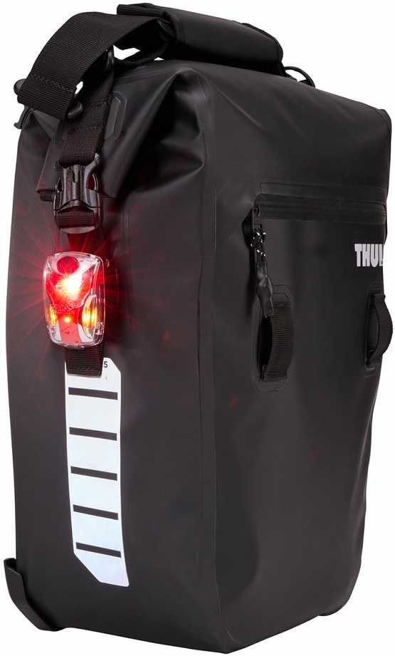 Krepšys ant bagažinės Thule Shield Pannier 22L juodas