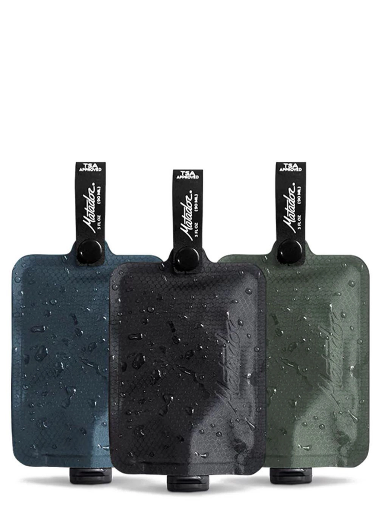 Matador Flatpak 3x90ml kelioninės buteliukų rinkinys