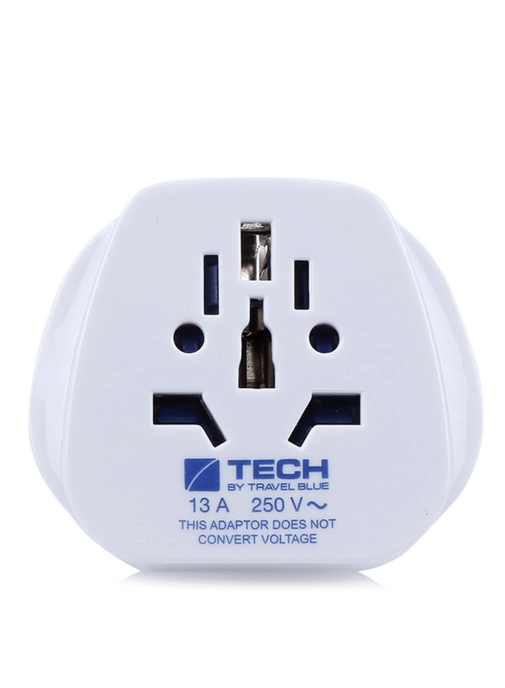 Blue Mėlyna TRAVEL Mėlynas PRZEJŚCIÓWKA ADAPTER UNIWERSALNA ŚWIAT -> SHUCKO