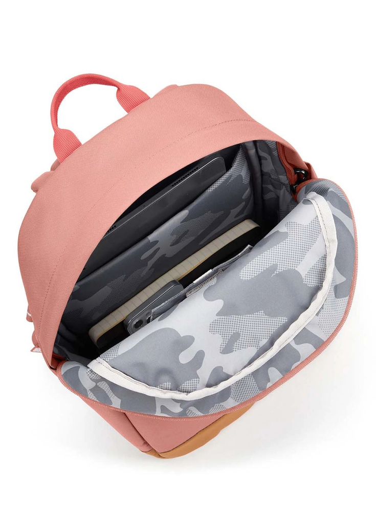 Miesto kuprinė Pacsafe Go 15 l su RFID apsauga nuo vagystės - rožinė