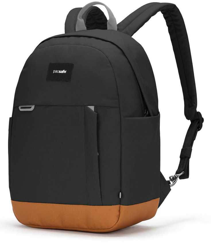 Pacsafe „Go 15 l“ apsauga nuo vagysčių miesto kuprinė – juoda