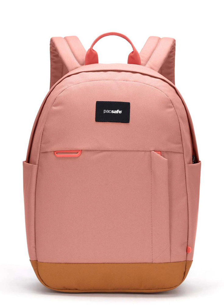 Miesto kuprinė Pacsafe Go 15 l su RFID apsauga nuo vagystės - rožinė