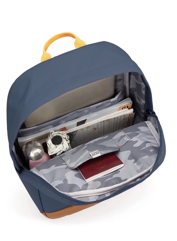 Miesto kuprinė Pacsafe Go 25L su RFID apsauga nuo vagysčių tamsiai, mėlyna spalva