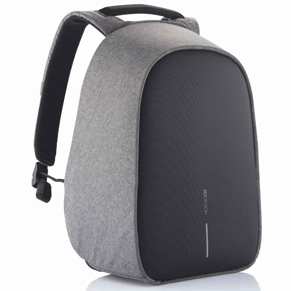Kuprinė su apsauga nuo vagių XD Design Bobby Hero XL, Juodos/Pilkos spalvos