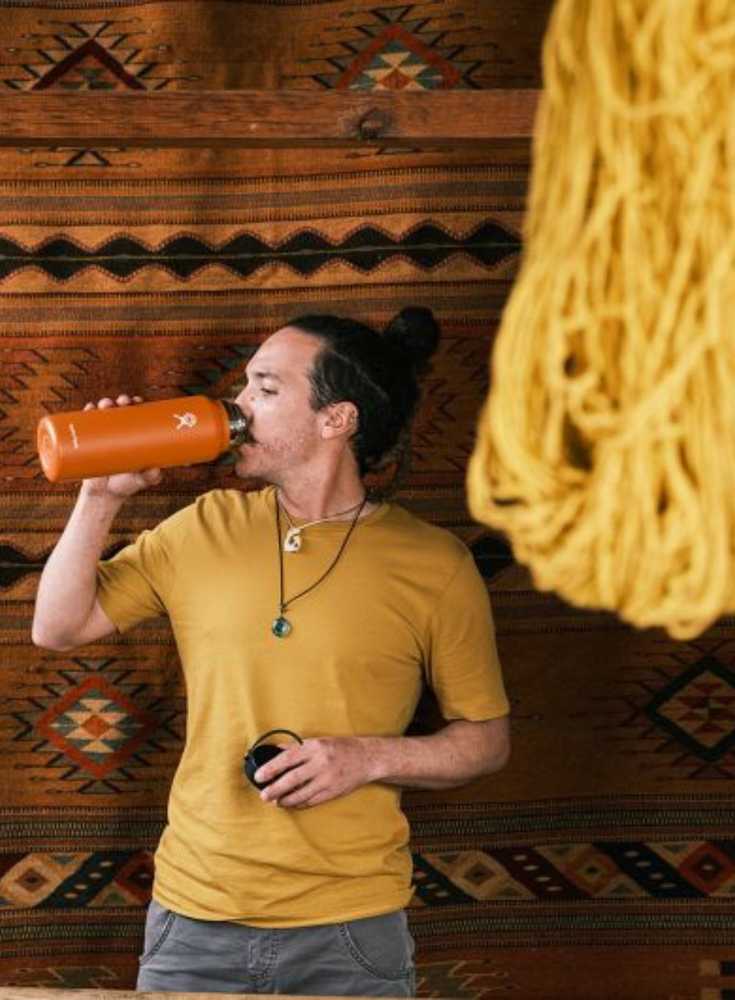 Hydro Flask Termo Butelis 1180 ml - Balta, Nerūdijantis Plienas