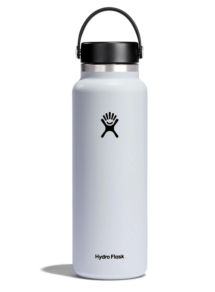 Hydro Flask Termo Butelis 1180 ml - Balta, Nerūdijantis Plienas
