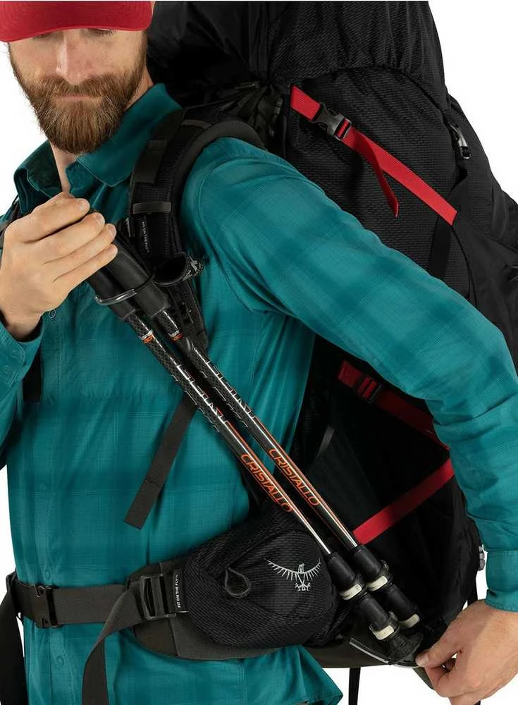 Osprey Aether Plus 85 Trekking backpack L/XL Juodas