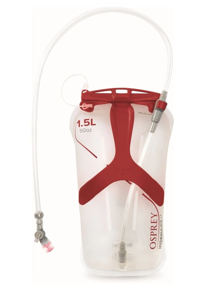 Gertuvė Osprey Hydraulics LT 1.5L Reservoir Raudona