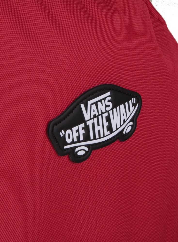 Vans Kids Old Skool Grom kuprinė, raudona
