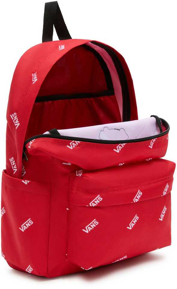 Vans New Skool Kuprinė 20L Ryškiai Raudona - VN0006280PZ1