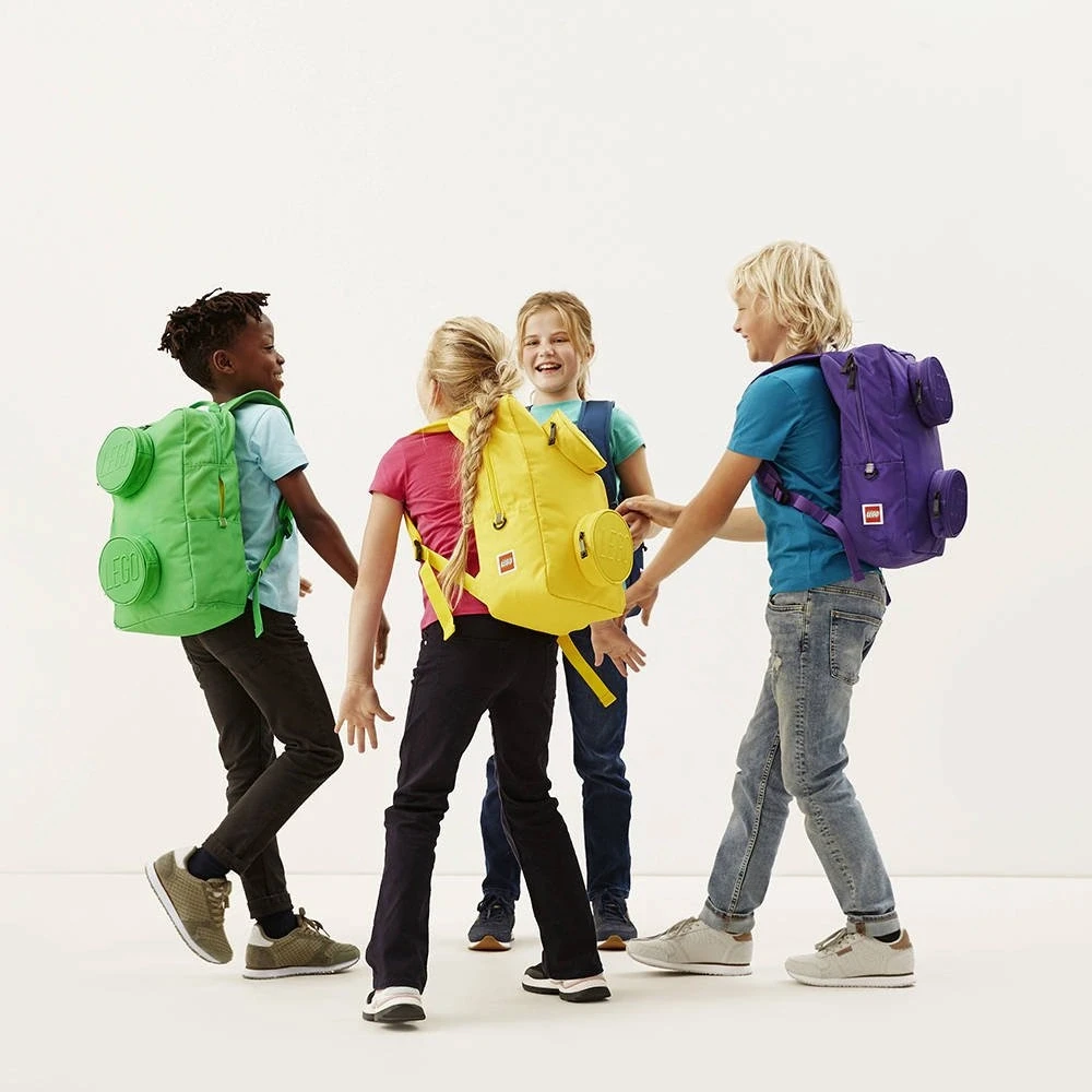 LEGO - Signature Brick 1x2 Backpack, Mėlyna