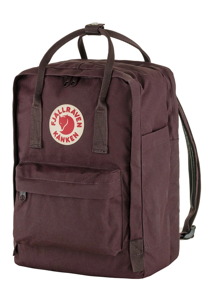Kuprinė Fjällräven Kånken Nešiojamas kompiuteris 15", bordo spalvos