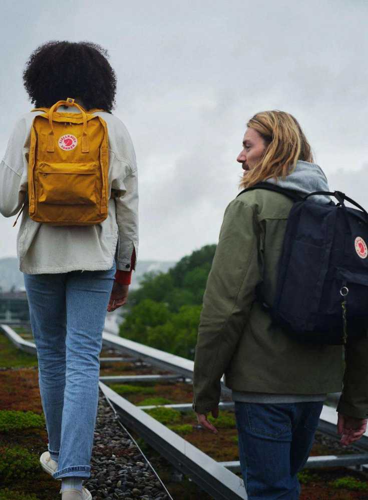 Kuprinė Fjällräven Kånken Nešiojamas kompiuteris 15", bordo spalvos