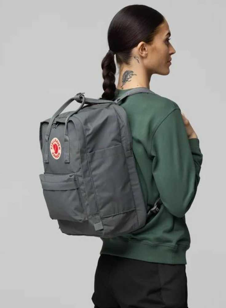 Kuprinė Fjällräven Kånken Nešiojamas kompiuteris 15", bordo spalvos