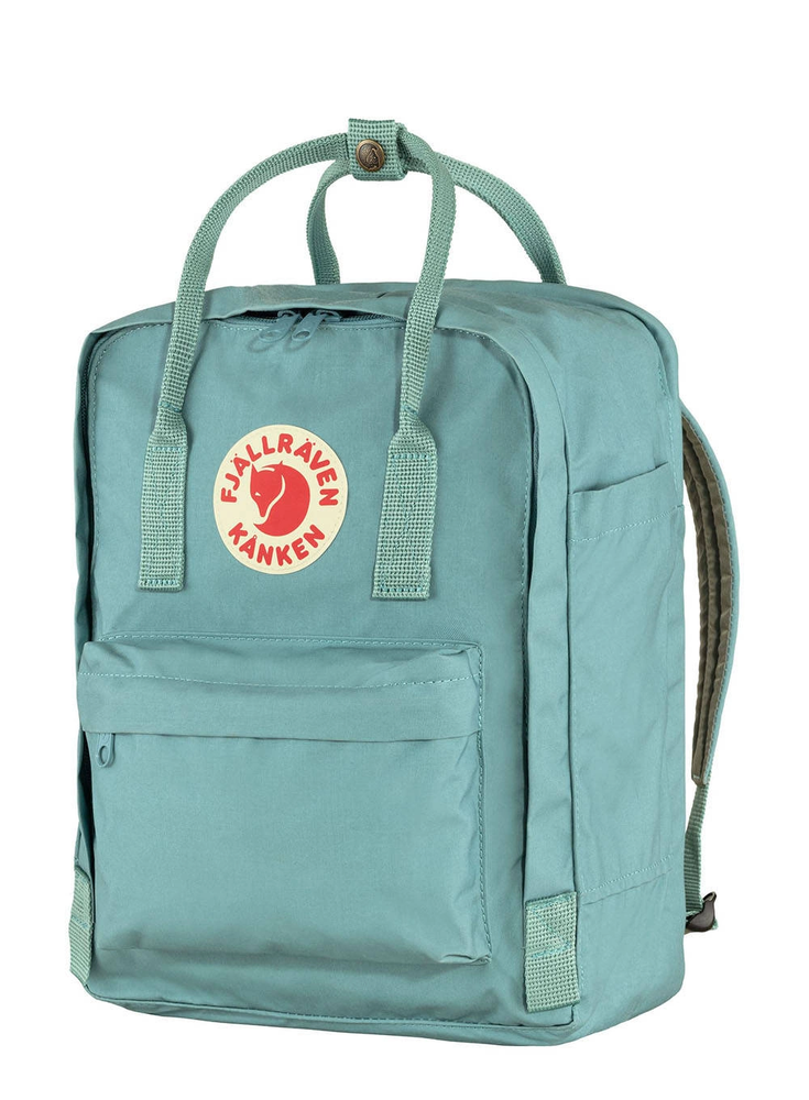 Mėlyna Kuprinė na laptopa Fjallraven Kanken Nešiojamas kompiuteris 13 - sky mėlynas