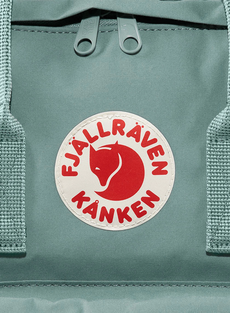 Fjallraven Kanken 16 L kuprinė - Mėlyna/šviesus Ąžuolas