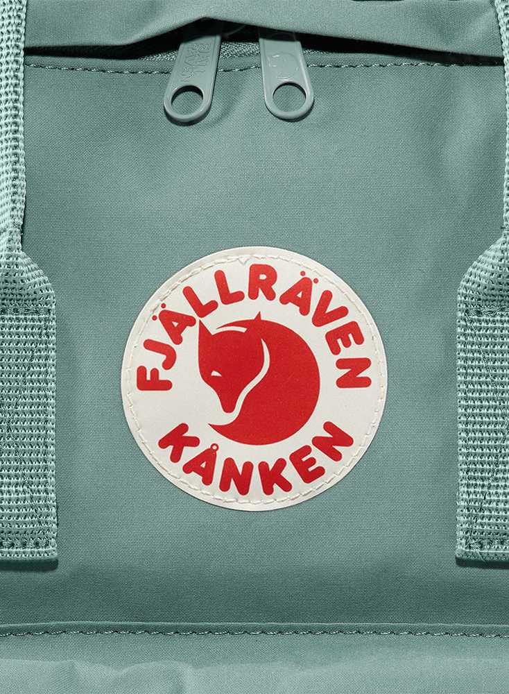 Fjallraven Kanken 16 L kuprinė - Mėlyna/šviesus Ąžuolas
