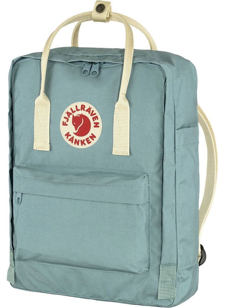 Fjallraven Kanken 16 L kuprinė - Mėlyna/šviesus Ąžuolas