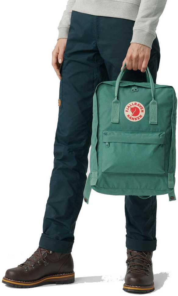 Fjallraven Kanken 16 L kuprinė - Mėlyna/šviesus Ąžuolas