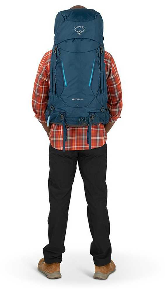 Kelionių kuprinė Osprey Kestrel 48 Navy L/ XL