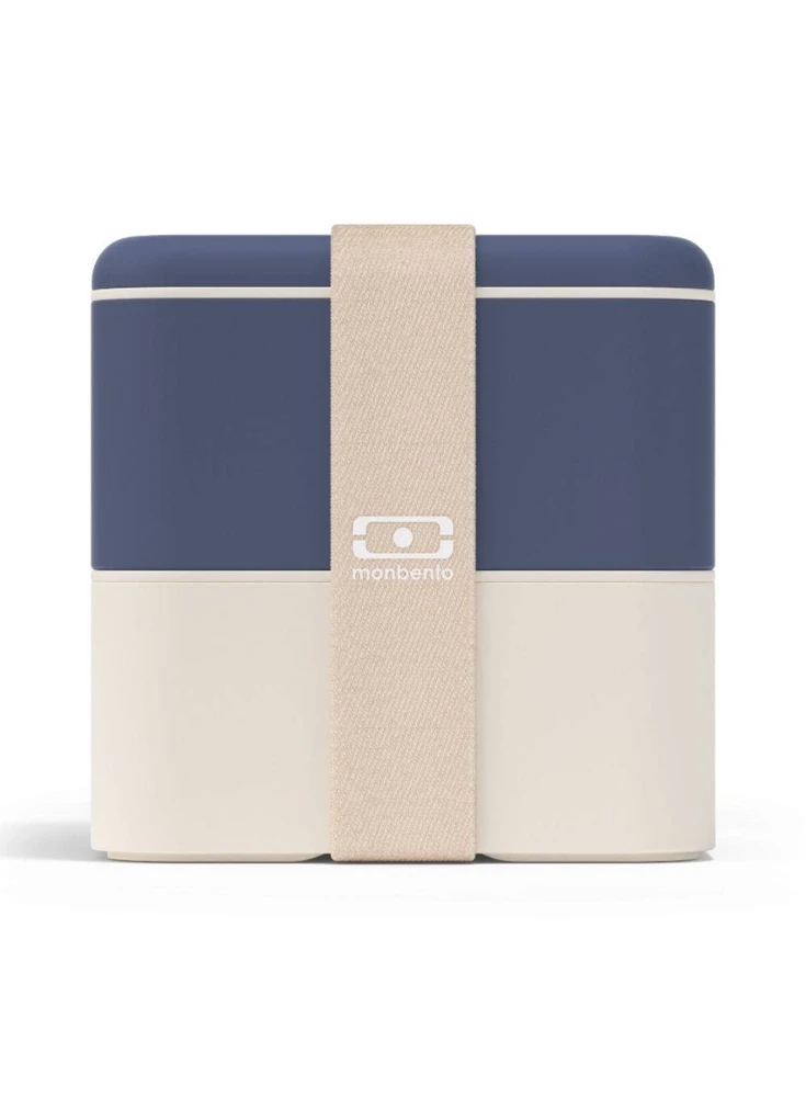 Mėlyna Monbento Bento Square Natural Mėlyna mėlyna