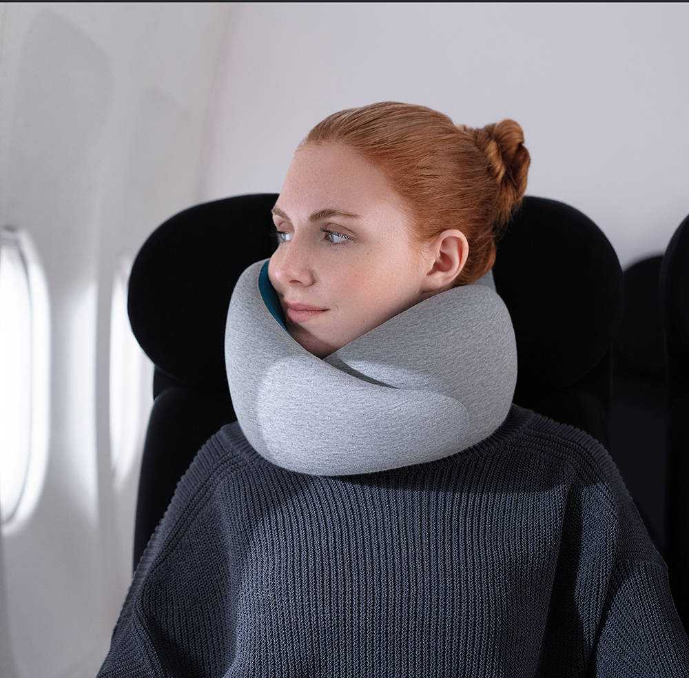 Bez Marki "Ostrichpillow Go" - prabangi kelioninė pagalvė su atminties putomis